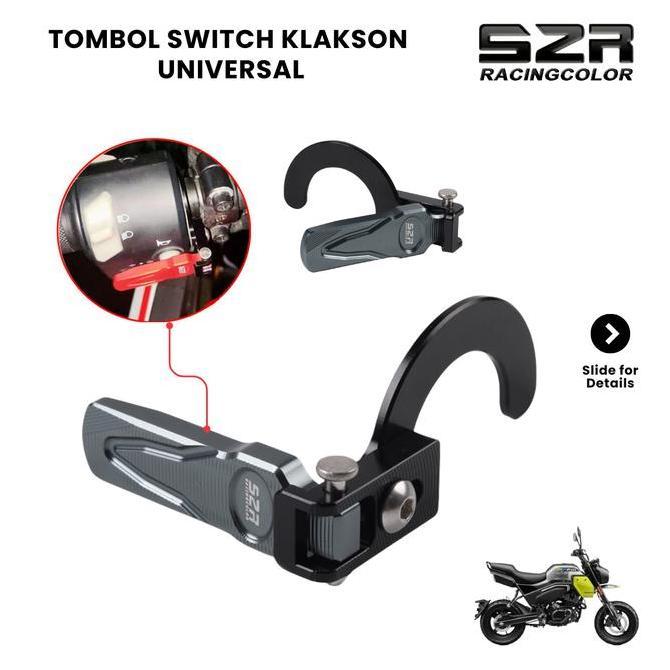 Horn Switch Button Motor Universal Cnc Tombol Klakson Motor Papio Forsale
