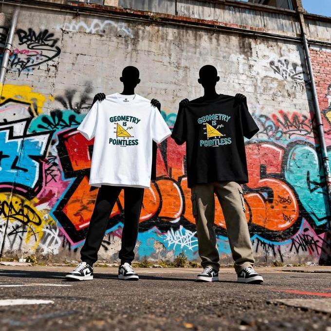 Heniii Kaos Pasangan Unik Desain Lucu Rumus Segita Kuning Bahan Katun Berat Kualitas Premium Warna P