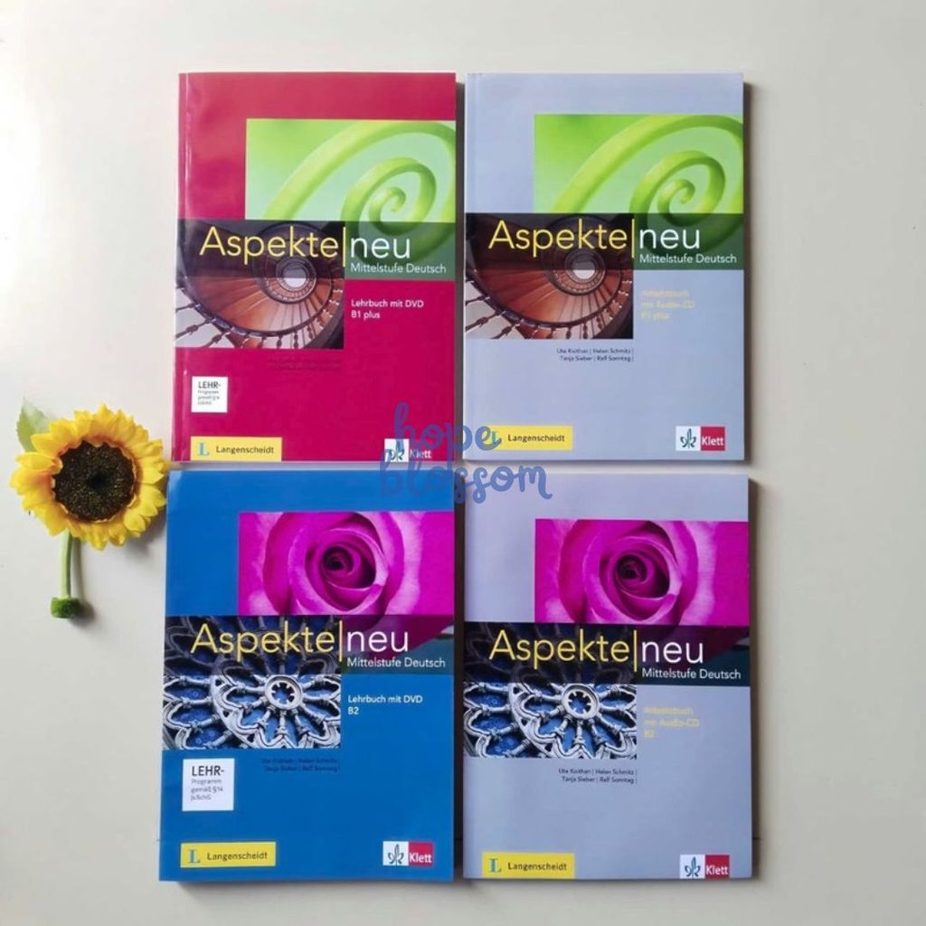 Aspekte neu B1 plus Aspekte neu B2 Buku Bahasa Jerman