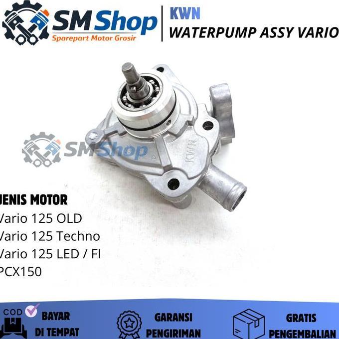 Sale Waterpump Assy Vario 125 Old Kwn / Vario 125 Techno / Vario 125 Led / Fi / Vario 150 Led / Pcx 