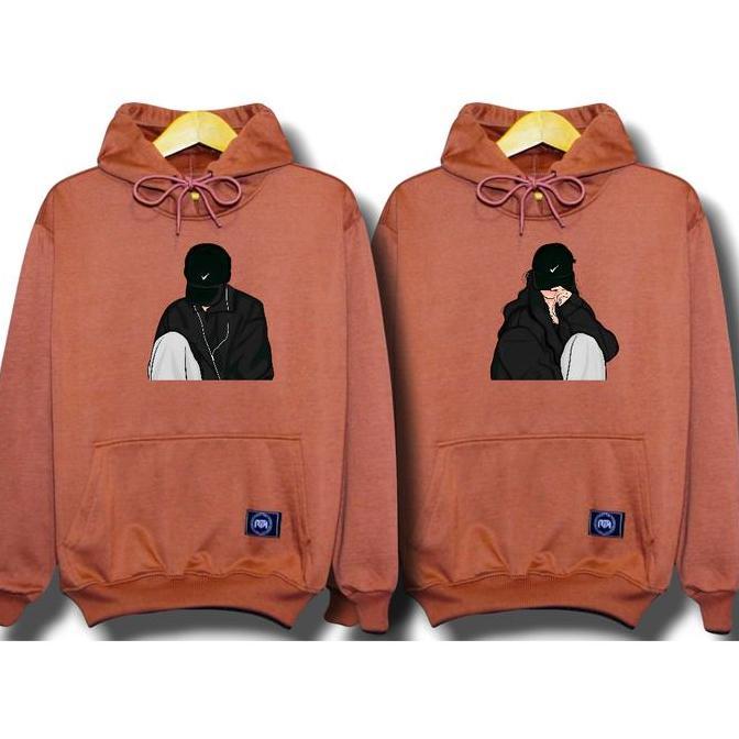 sweater couple pasangan / sweater couple pasangan 2 pcs hoodie couple / jaket couple pasangan  / Hoo