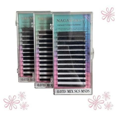 Auge- Bulumata Yy Nagaraku Y Shape/Nagaraku Yshape/Nagaraku Y Lash Eyelash / Hitam / Eyelash / Lashe