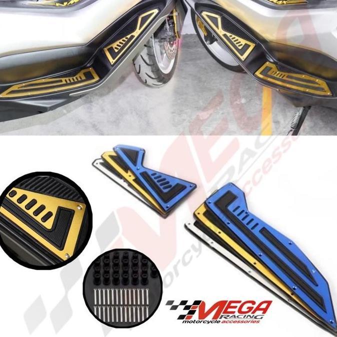 Plat Bordes Nmax New 2020 Karpet Pijakat Kaki Motor Nmax Baru 2021 Full Cnc N Max Bordesh Premium Ta