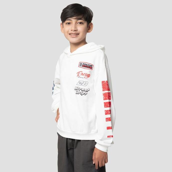 Nevada Print Racing Sweater Anak Laki-laki 123542239