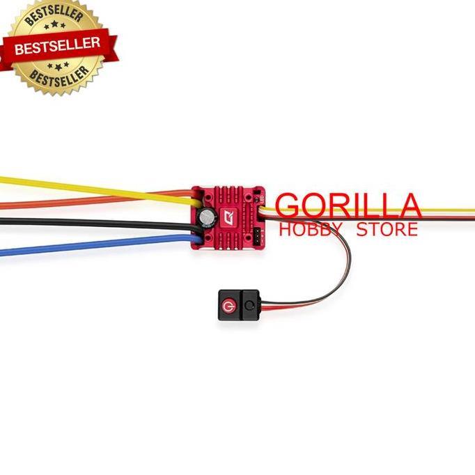 Promo Hobbywing Quicrun Wp 1080 G2 Esc Brushed 80A Rc Crawler 1:10 1:8 Cod
