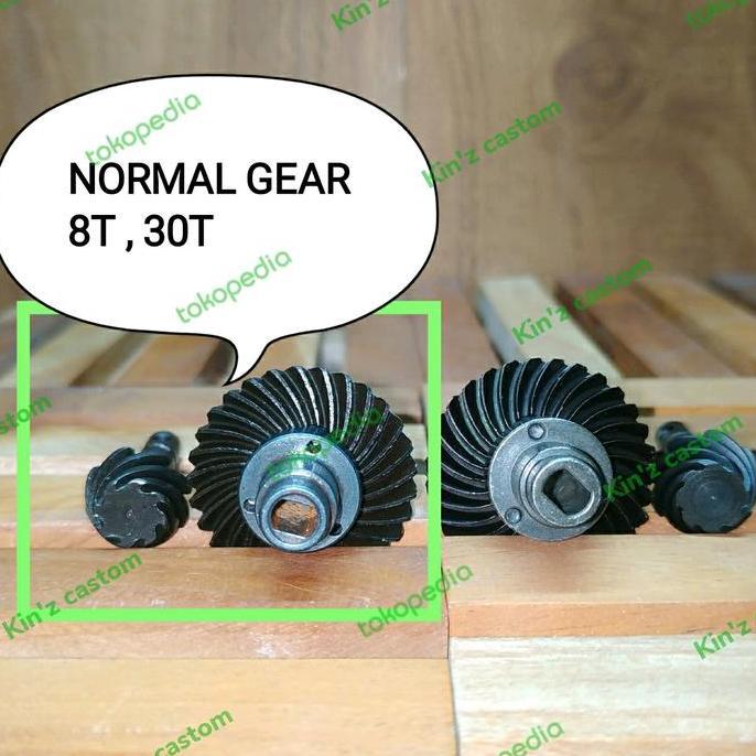 Promo Pinion Bevel Gear Gardan Scx10 Ii , 8T, 30T , Rasio Gear Standart Cod