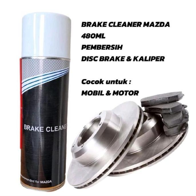 Brake Part Cleaner Cairan Pembersih Kampas Rem Original Mazda Threebond 480Ml Mobil Motor
