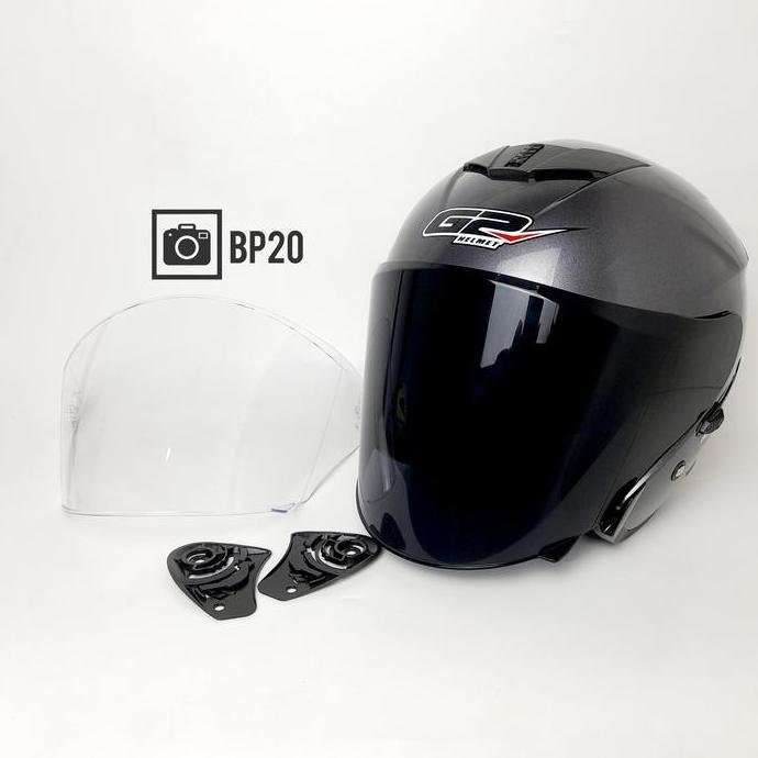 TERLARIS KACA HELM G2 OPTIMAX - FLAT VISOR HELM G2 OPTIMAX