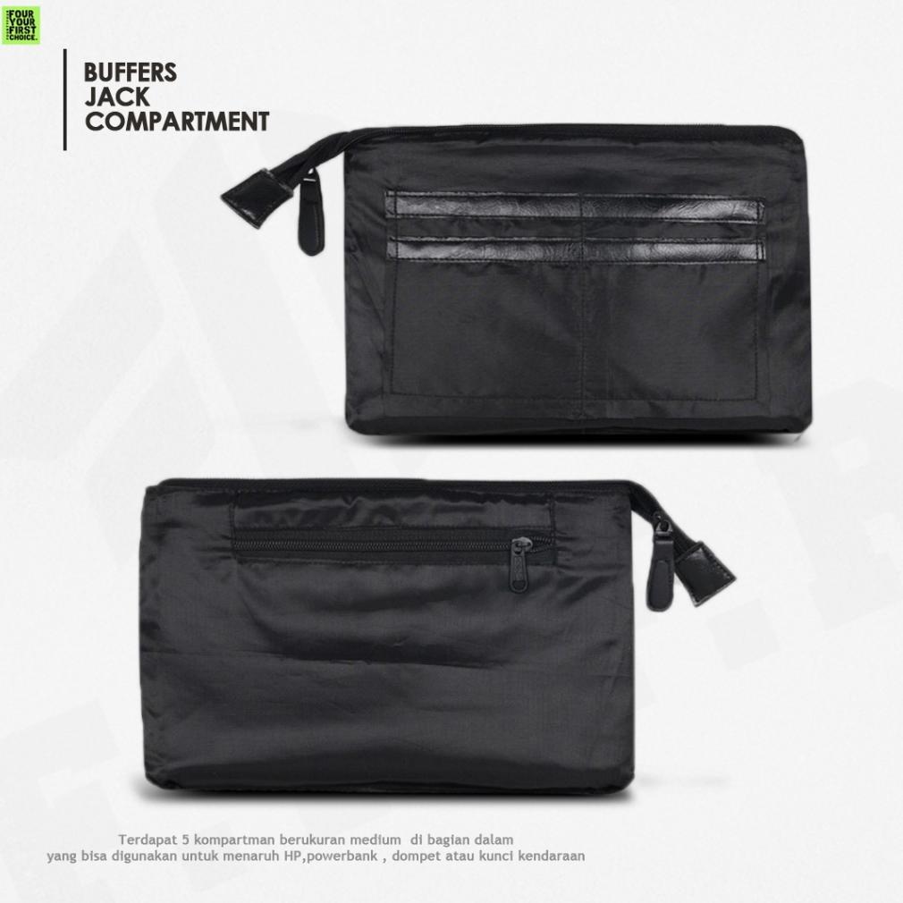 NEW PROMO BUFFERS Jack - Clutch Bag Pria Clutch Kulit Pria Tas Tangan Pria Tas Kulit