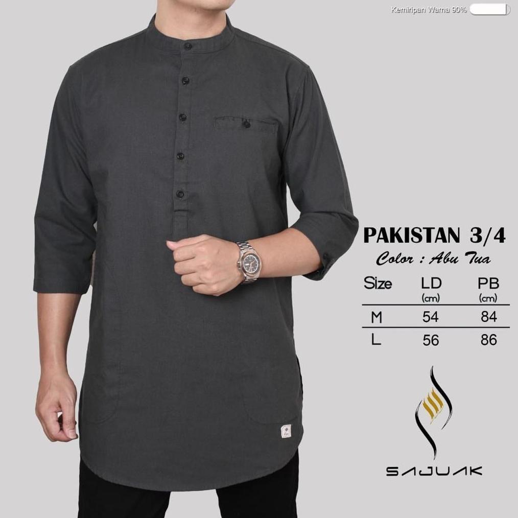 NEW SAJUAK BAJU KOKO KURTA (KURTA 3/4) || KURTA PAKISTAN || BAJU KOKO PRIA || BAJU MUSLIM PRIA