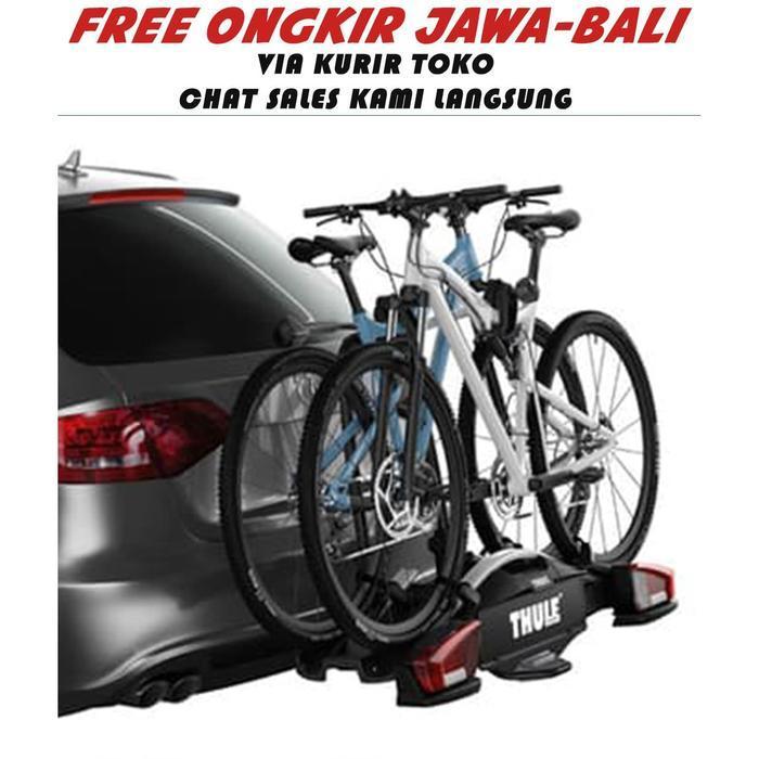 THULE 925 VELOCOMPACT 2 BIKE CARRIER RAK SEPEDA BELAKANG TOWING MOBIL ORIGINAL DAN TERPERCAYA