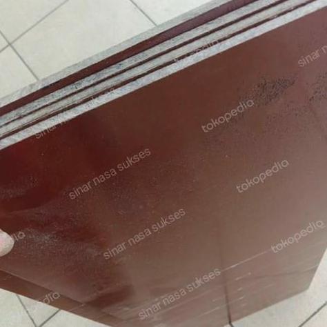 Ebonit Sheet / Pertinax Lembaran 2mm 20cm 20cm