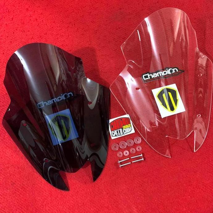 Windshield Visor Sectbill Model TDR Smoke Clear Polos Yamaha NMAX Old