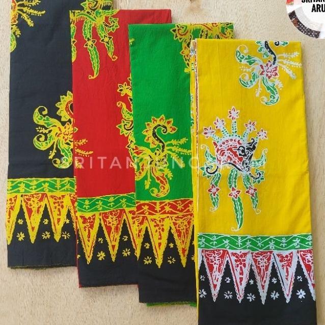 Kain Batik Banyuwangi Cap Jarik Sewek Gajah Oling Omprok Tari Gandrung