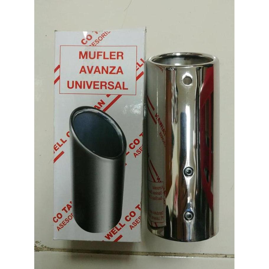 MUFFLER UJUNG KNALPOT BUNTUT KNALPOT AVANZA LAMA PROMO