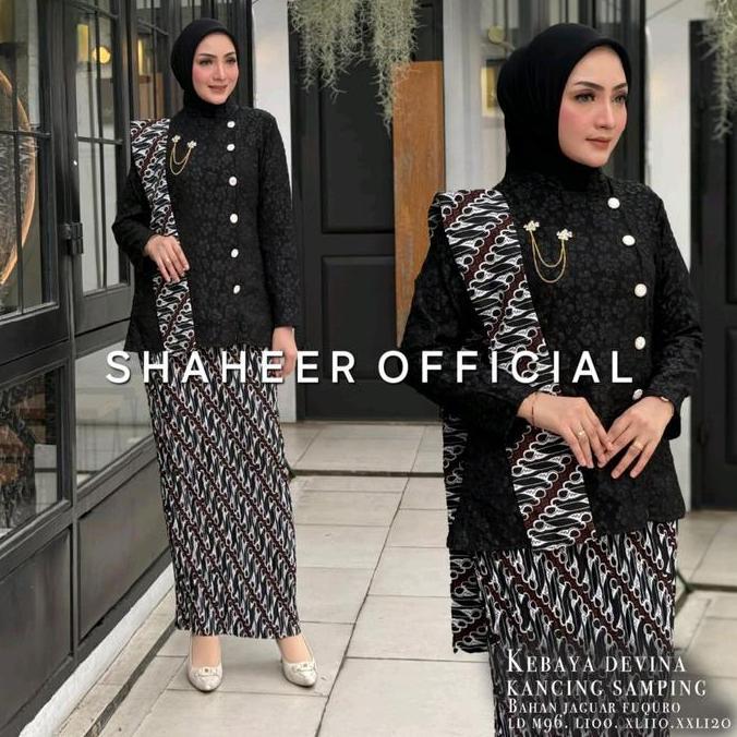 (sh) [free hijab] kebaya janggan bahan fukuro devina // kebaya modern // kebaya jawa // kebaya lamar