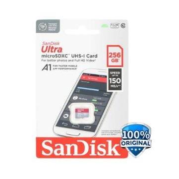Sandisk Micro Sd Ultra Memory Card 256GB 150MBps 256 Gb Original