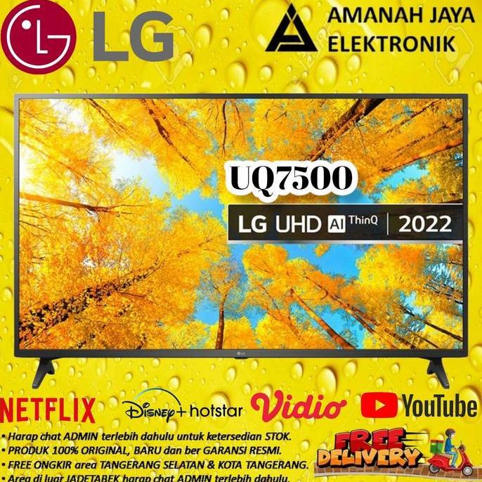 LG 50UQ7500PSF UHD 4K 50 inch SMART TV NEW 2022 | LG 50UQ7500 UQ7500