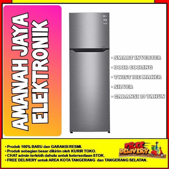 GN-C422SLCL | LG Kulkas 2 Pintu | GNC422SLCL | GNC422 | Inverter 2021