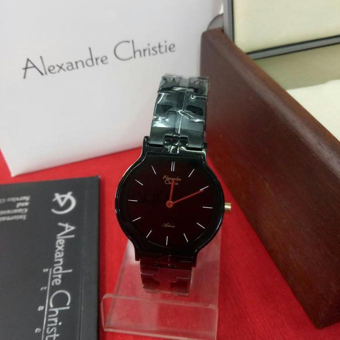 jam tangan wanita alexandre christie ac 8603 LH all steel