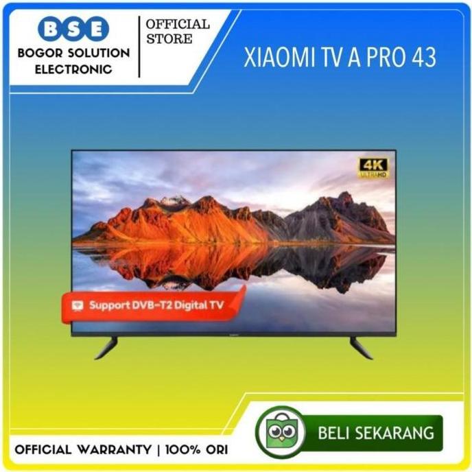 TV XIAOMI 43 Inch 4K UHD Digital TV XIAOMI TV A PRO 43 Google TV