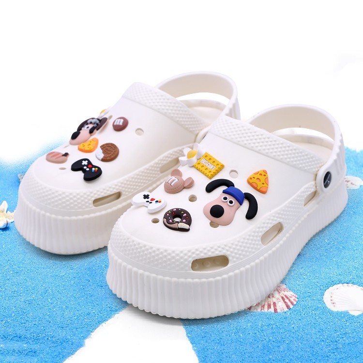 Saromon(Surabaya) Sandal Baim Wanita Dewasa Sepatu Wedges Sandal Cewek Sandal Korea Sandal Fuji Wani