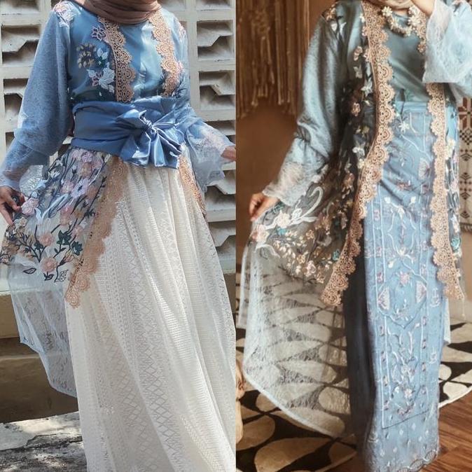 BEACHYLOOKS TUNIK LEBARAN MARINA KUTUBARU WISUDA KONDANGAN OUTFIT WANITA SIMPLE ELEGANT