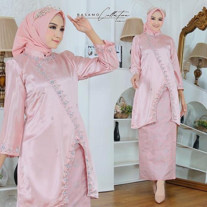 Termurahh!!! Set Kebaya lylia kurung melayu Songket/ Kebaya Modern / Kebaya brukat/ Kebaya Wisuda / 