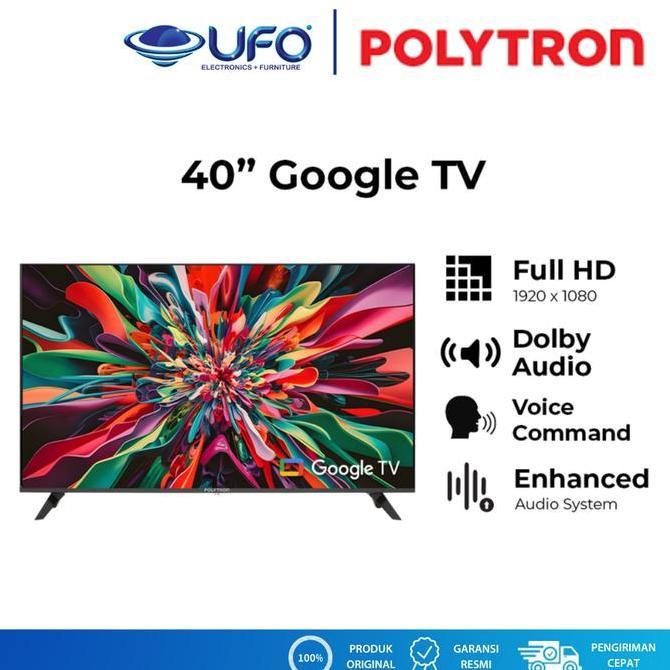 POLYTRON SMART CINEMAX GOOGLE TV 40 INCH PLD40RG9059