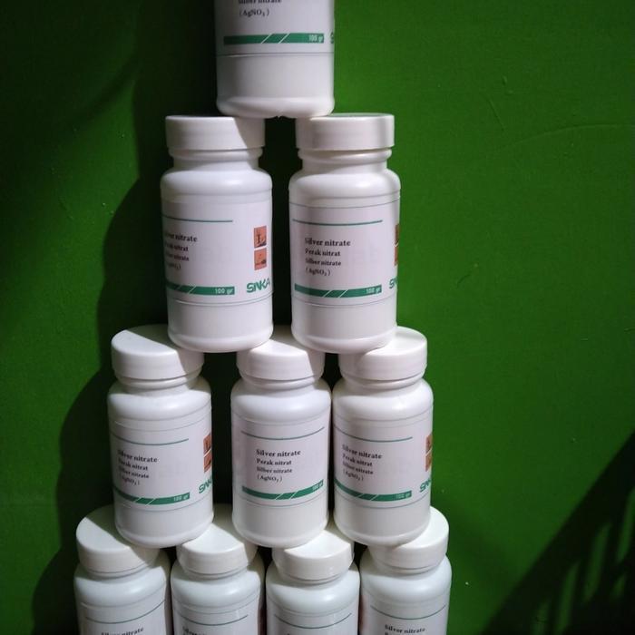 SILVER NITRATE 100GR  Agno3 silver nitrate 100gr teknis grade