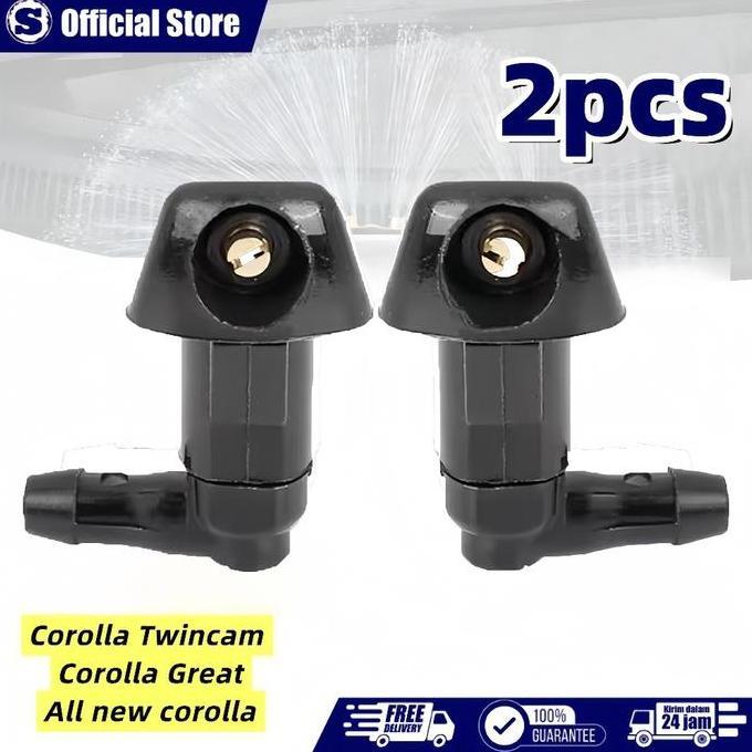PONETTIA Nozzle Wiper Air Nozzle Washer SET Toyota Corolla Twincam Great All New Corona