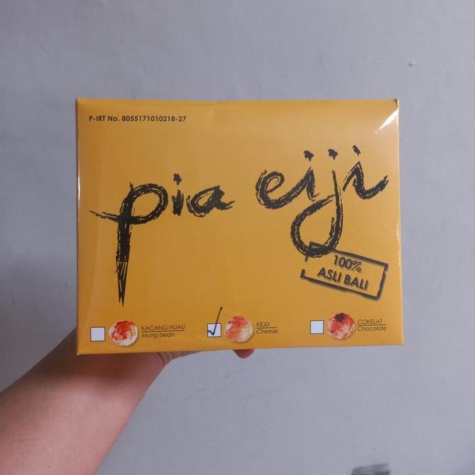 Makanan Pia Eiji Rasa Keju Isi 8 Pcs Oleh Oleh Khas Bali