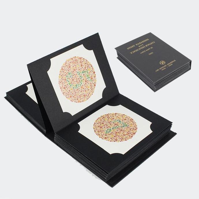 ENCRASH Original Ishihara Test Book 38 Plates Alat Pemeriksa Buta Warna Standar Medis Produk Kanehar