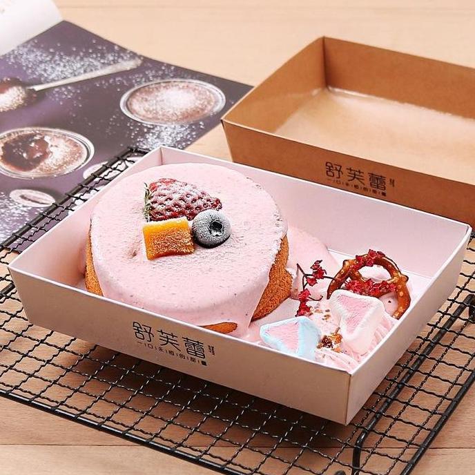CRAINI 5 PCS Mika Dessert Box ukuran Besar 12,4 x 16,7 CM/ KOTAK Makanan Mika Donut MIka Bolu / 5pcs
