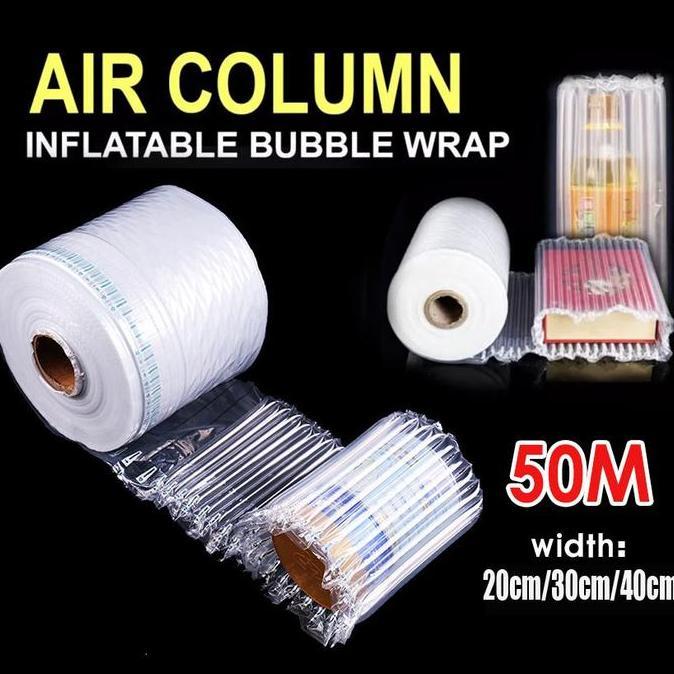 PYLANTUS 50M  Poly Air bubble wrap Air Cushion/Inflatable Bag Plastik/Inflatable Air Bubble Cushion 