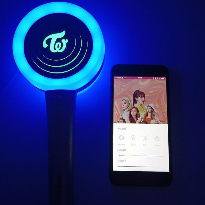 PYLANTUS LIGHTSTICK TWICE BLUETOOTH WORLD TOUR VER 2 CANDY BONG KPOP CONCERT