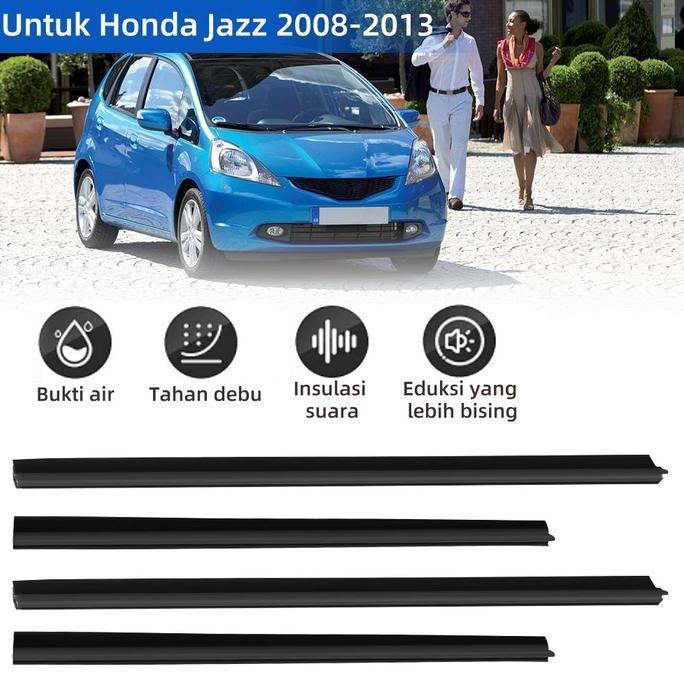 PELIPIT KACA LUAR HONDA JAZZ GE8 2008-2013 WEATHER STRIP PELIPIT KACA HONDA KARET PELIPIT HONDA JAZZ