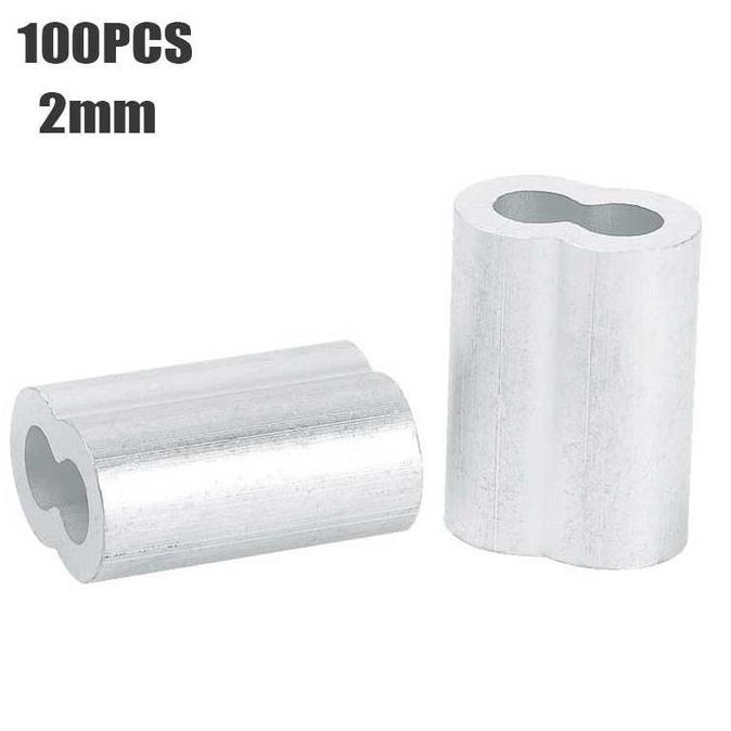 ENCRASH Klem Seling Ferulle  2mm/3mm Crimp Claim Ferulle Penjepit Seling Asli