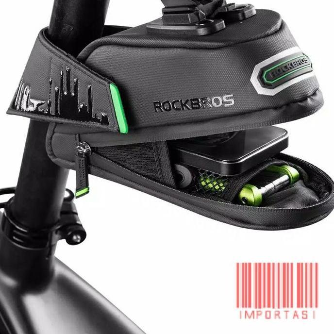 ROCKBROS C27 Rainproof Saddle Bag Sepeda Tas Jok Sadel Anti Air