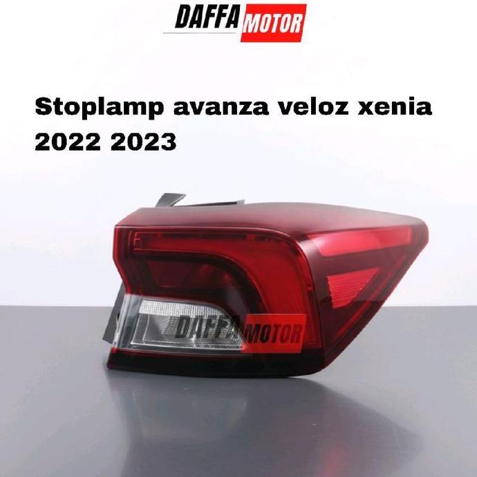 Stoplamp Avanza Veloz Xenia 2022 2023 Crom Led Stoplamp Lampu Belakang Avanza Veloz Xenia 2022 2023 