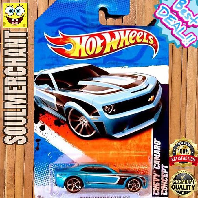 HOTWHEELS CHEVY CAMARO CONCEPT 2012 KUNING