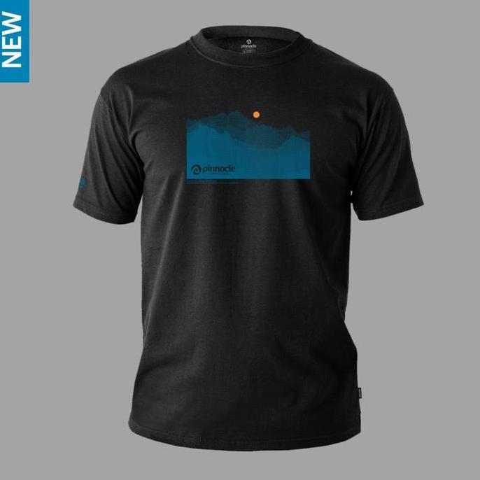 Pinnacle Pro Official T-Shirt Mountain Raster - Black