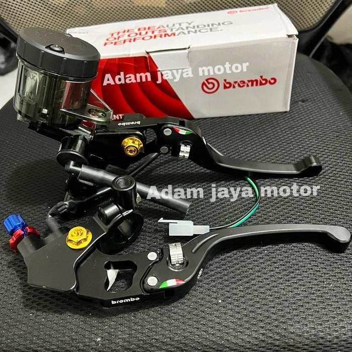 Paket Handle Master Rem Rcs 98 1 Tabung Big Smoke + Handgrip Rcb Hg55 + Jalu Stang Cnc Universal / V