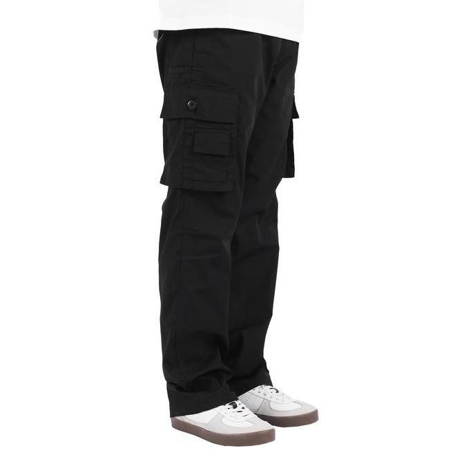 Gozeal | Cargo Pants - Rumble Black | Celana Cargo Panjang Casual | Pria Wanita Unisex