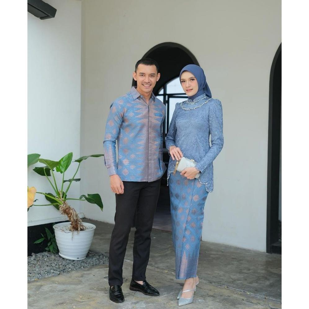 Terlaris Kebaya Couple Kutu Baru Kebaya Wisuda Tunangan Lmaran Batik Baju Couple Kondangan Terbaru 2