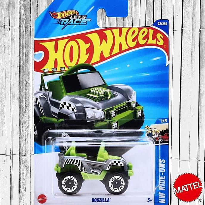 Hot Wheels Bogzilla Abu Minifig Car New