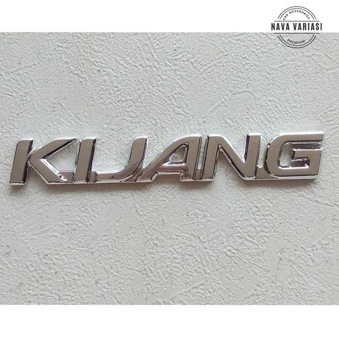 EMBLEM LOGO KIJANG KAPSUL 1997-2003 STIKER LOGO MODEL KIJANG KAPSUL CHROME TERMURAH