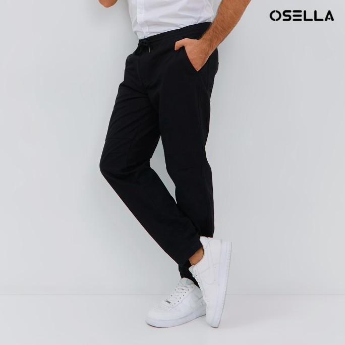 [NEW] Osella Relaxed Waist Pants With Adjustable Drawstring 24001 | Celana Panjang Pria