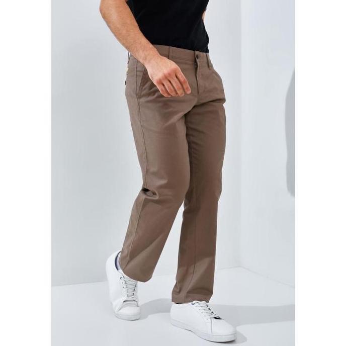 Jack Nicklaus Rodruez Celana Panjang Pria Regular Fit Khaki