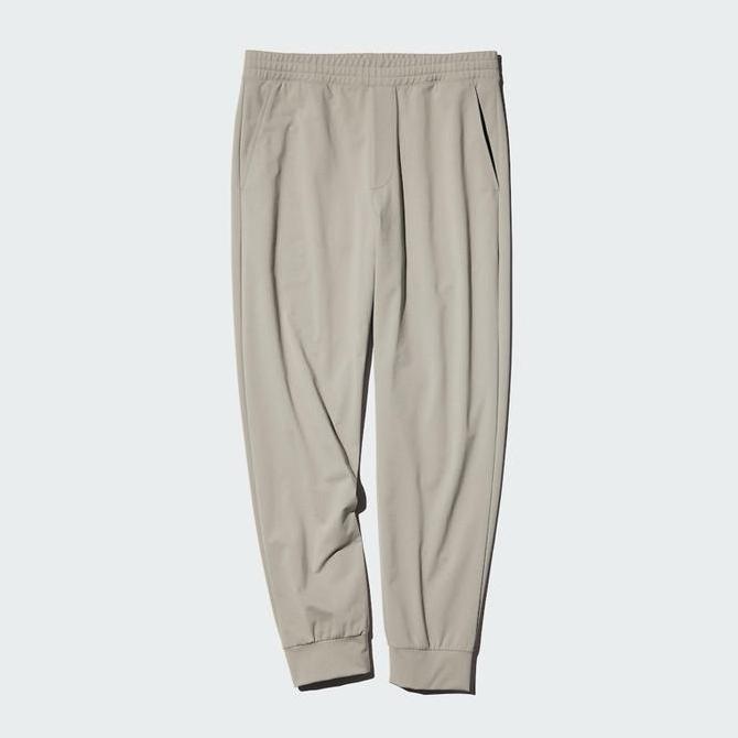 Celana Jogger Uniqlo Dry-Ex Ultra Stretch Pria Orinal